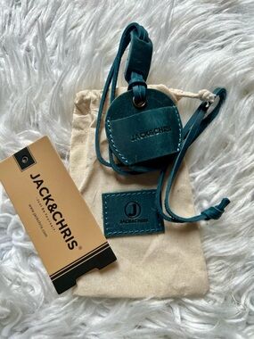 Jack&Chris Genuine Leather Glasses Strap, Adjustable Sunglasses Strap
